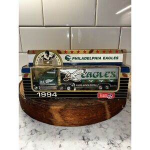 1994 NFL Philadelphia Eagles Die Cast Collectible Semi Truck 1:80‎ Boxed